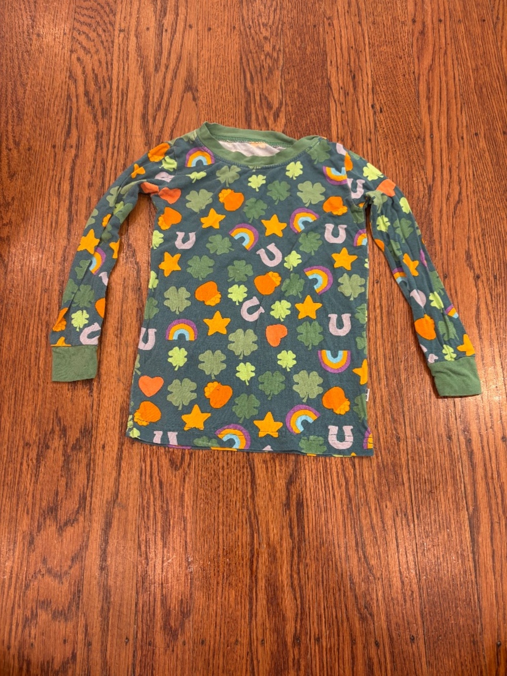 🍀 Little Sleepies Lucky Charms Pajama Top (18–24M)